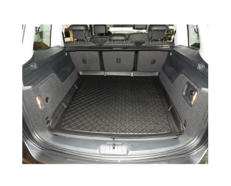 bagagerumsmatta lämplig för Volkswagen Sharan II / Seat Alhambra II V/5 9.2010- 7 platser, bild 3