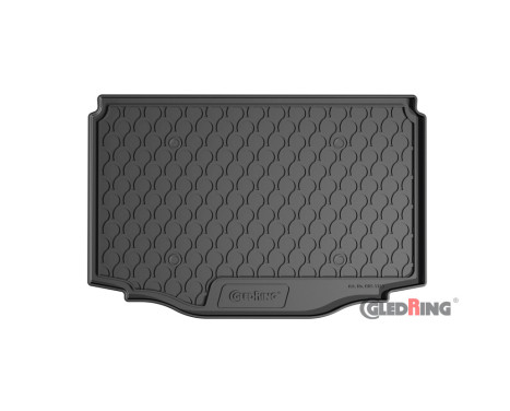 Rubbasol (Gummi) Bagagematta lämplig för Citroën C3 IV 2024 (Lågt lastgolv), bild 2