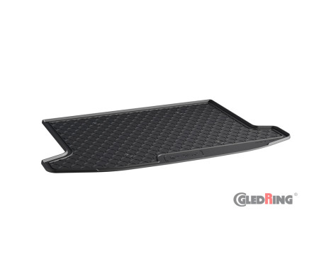 Rubbasol (gummi) Trunkmatta lämplig för Kia Sportage (NQ5) Hybrid 2021 - med subwoofer (High vari