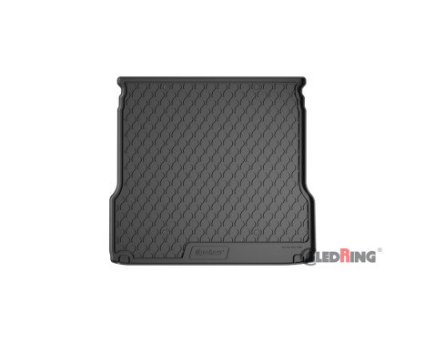 Rubbasol (Gummi) Trunkmatta lämplig för Opel Astra L Sports Tourer Hybrid 2021- (Höglastgolv), bild 2