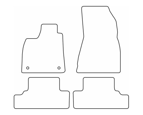 AutoStyle Velours bilmattor lämpliga för Renault 5 E-Tech 2024, bild 6