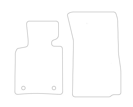 Bilmatta BMW Z4 E85 Cabrio 2003-2008 2-st, bild 2