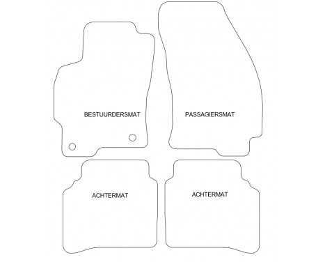 Bilmatta Ford Mondeo 2000-2007 4 st., bild 6