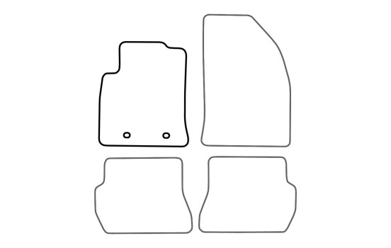 Bilmatta kvar till Ford Fiesta 2005-2008 1-delad, bild 3