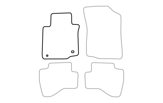 Bilmatta kvar till Toyota Aygo 2005-2012 1-delad, bild 3
