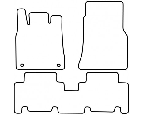 Bilmatta Mercedes A Class 1997-2001, bild 2