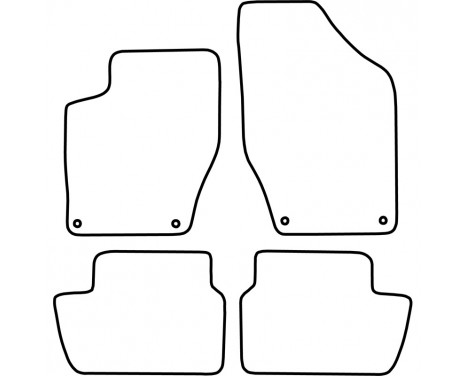 Bilmatta Peugeot 308 2007-2013, bild 2