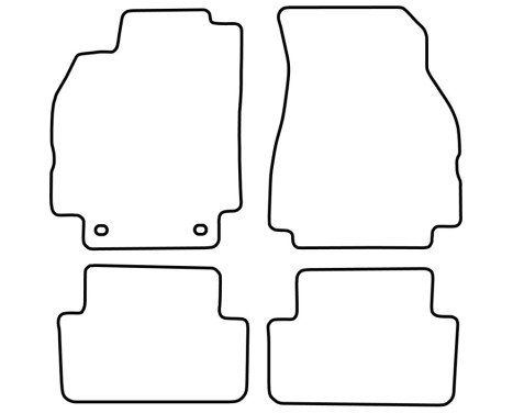 Bilmatta Renault Megane 2003-2009 exkl. CC, bild 2