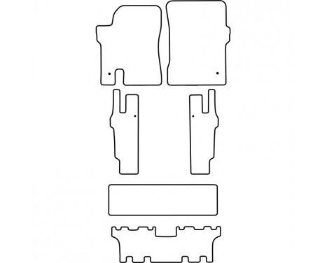 Bilmatta Ssangyong Rodius, bild 2