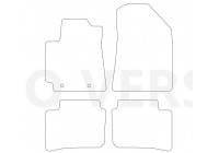 Bilmattor för Hyundai I10 2020- 4 delar