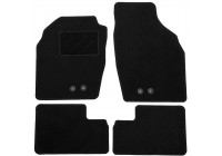 Bilmattor för Opel Agila A 2002-2007 4 delar