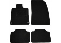 Bilmattor för Peugeot 407, Citroen C5 2004-2011 4 delar