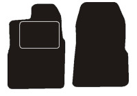 Bilmattor fram lämpliga för Ford Transit Custom 2012 -
