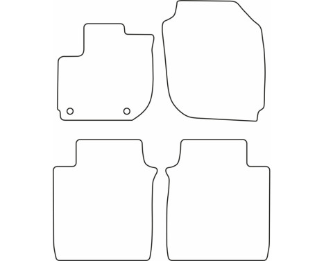 Bilmattor Honda HR-V 2015-, bild 2