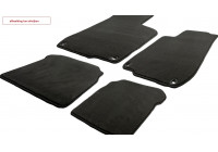 Bilmattor i velour passar Mazda 2 2015- 4 delar