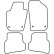 Bilmattor i velour passar Seat Ibiza 6J 3/, miniatyr 6