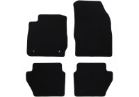 Bilmattor i velour passar till Ford Fiesta 2012- 4 delar