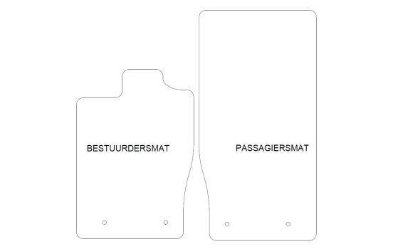 Bilmattor i velour passar till Jaguar XK X150 2006-2014 2014, bild 2