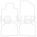 Bilmattor i velour passar till Kia Sorento 2010-2013, 4 delar, miniatyr 2