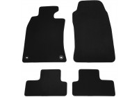 Bilmattor i velour passar till nya Mini R50 2001-2006 4-deli