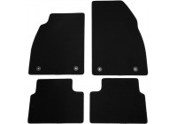 Bilmattor i velour passar till Opel Insignia 2008-2013, 4 delar