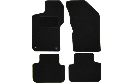 Bilmattor lämpliga för Alfa Romeo 147 2002-2009 4-delade
