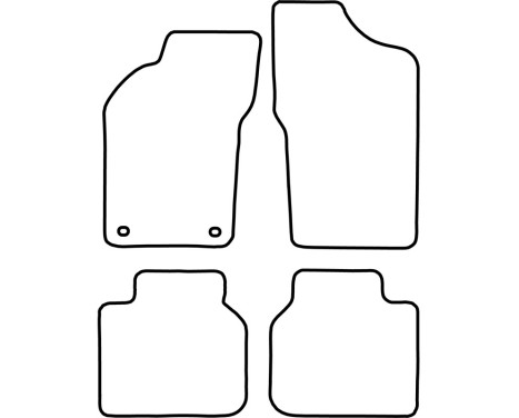 Bilmattor lämpliga för Alfa Romeo 155 1992-1997, bild 2