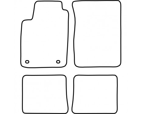 Bilmattor lämpliga för Alfa Romeo 75 1985-1992, bild 2