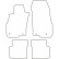 Bilmattor lämpliga för Alfa Romeo Mito 2016-, miniatyr 2