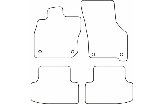 Bilmattor lämpliga för Audi A3 (8Y) Sedan/Sport, bild 2