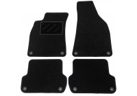 Bilmattor lämpliga för Audi A4 2001-2005 4-delade