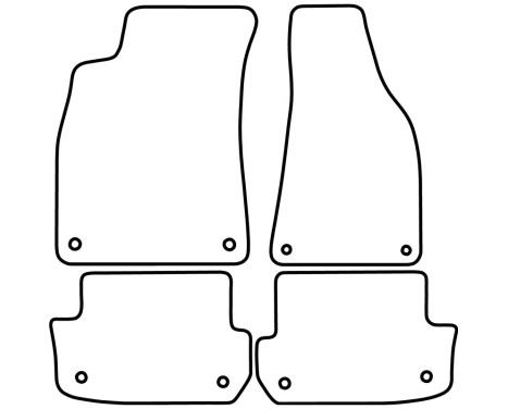 Bilmattor lämpliga för Audi A4 Cabrio 2001-2008, bild 2