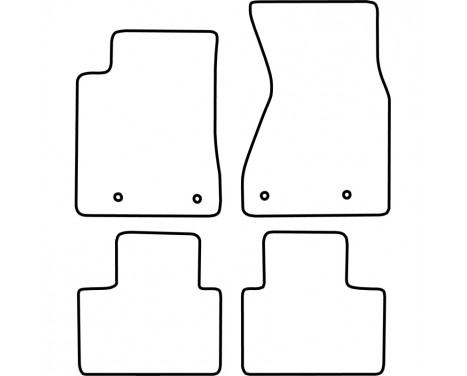 Bilmattor lämpliga för Audi A8 1994-2002, bild 2
