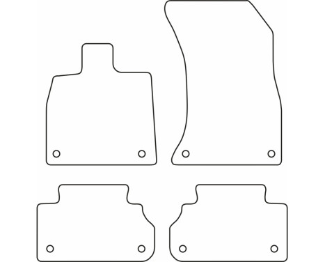 Bilmattor lämpliga för Audi Q5 (FY) 2017-, bild 2