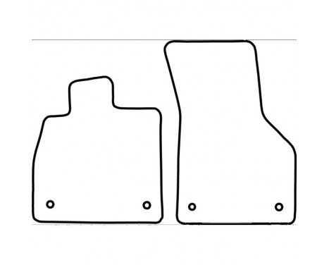 Bilmattor lämpliga för Audi TT 2014-, bild 2