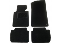 Bilmattor lämpliga för BMW 3-serie E46 1998-2004 4-delade