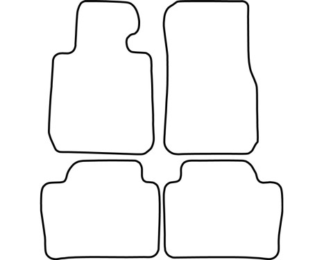 Bilmattor lämpliga för BMW 3-serie F30 från 2012, bild 3