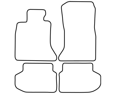 Bilmattor lämpliga för BMW 5-serie (F10) 2014-, bild 2