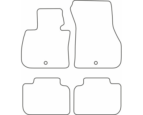 Bilmattor lämpliga för BMW X1 F48 2015- och X2 F39 2018-, bild 2