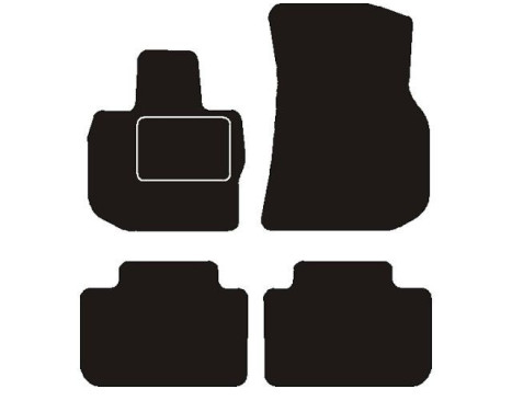 Bilmattor lämpliga för BMW X4 (G02) 2018-