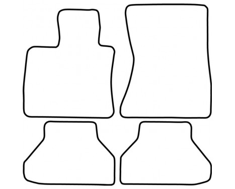 Bilmattor lämpliga för BMW X6 E71 2008-, bild 2