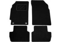 Bilmattor lämpliga för Chevrolet Spark 2010-2012 4-delade