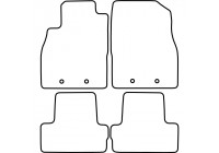 Bilmattor lämpliga för Chevrolet Volt 2011-