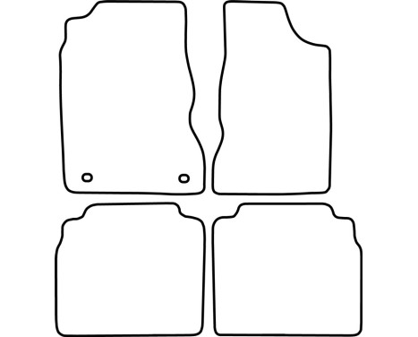 Bilmattor lämpliga för Chrysler Neon 2000-2003, bild 3