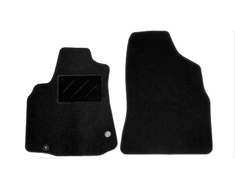 Bilmattor lämpliga för Citroen Berlingo 2008-2014 frontset 2-delat