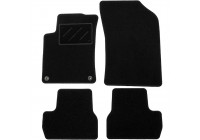 Bilmattor lämpliga för Citroën C3 / DS3 2010- 4-delade