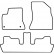 Bilmattor lämpliga för Citroen C4 Picasso 2006-2012, miniatyr 2