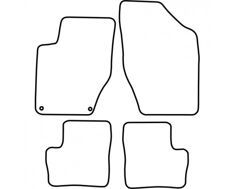 Bilmattor lämpliga för Citroën DS4 2011-