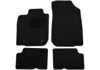 Bilmattor lämpliga för Dacia Duster 4X2 2010-2013 4-delade