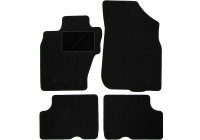 Bilmattor lämpliga för Dacia Duster 4X4 2010-2013 4-delade